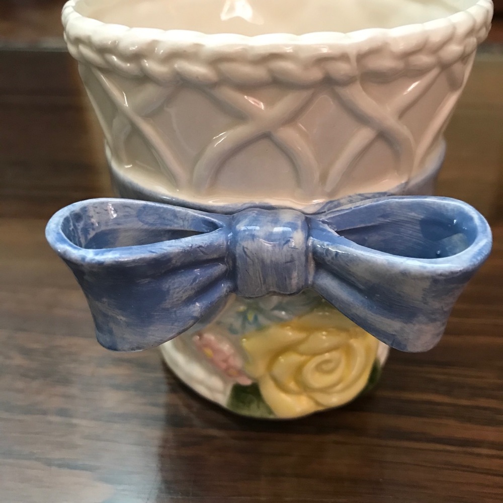 FITZ AND FLOYD NWT SOAP DISH AND TUMBLER New (Old Stock) in box. - Picture 9 of 16